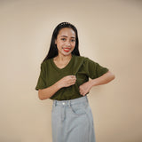 Valianne's Trends Amelia Nursing Blouse