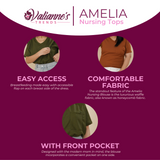 Valianne's Trends Amelia Nursing Blouse