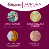 Valianne's Trends - Aurora Nursing Dress