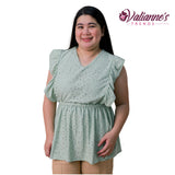 Valianne's Trends Harper Nursing Blouse- Breastfeeding - Maternity - Casual Nursing Blouse - Eyelet Nursing