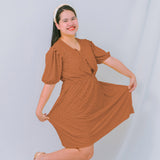 Valianne's Trends Juliet Nursing Dress - Maternity - Breastfeeding - Postpartum- Eyelet Nursing