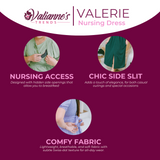 Valianne's Trends - Valerie Nursing Dress - Sassy and Chic Collection