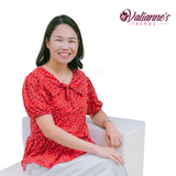 Valianne's Trends Yasmin Nursing Top - Polka Dot Charm Collection