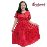 Valianne's Trends - Xena Nursing Dress  - Polka Dot Charm Collection