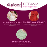 Valianne's Trends - Tiffany Nursing Dress - Sassy and Chic Collection