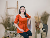 Valianne's Trends Jenna Maternity/Nursing Top/Blouse