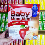 Baby Mum-Mum - All Natural Rice Biscuits for Kids - American Brand