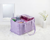 Lavender Floral Mom Essentials Organizer Caddy