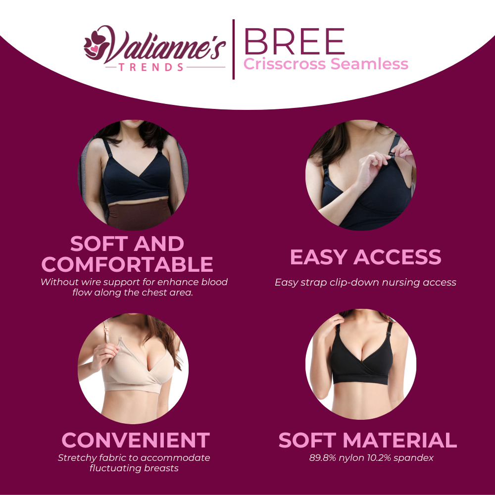 Valianne's Trends Bree Nursing Bra