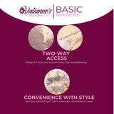 Valianne's Trends Basic Nursing Bra Two Way Access - Breastfeeding - Maternity