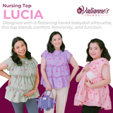Valianne's Trends - Lucia Nursing Top - Meadow Haven Collection