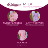 Valianne's Trends - Mila Nursing Jumpshorts - Meadow Haven Collection