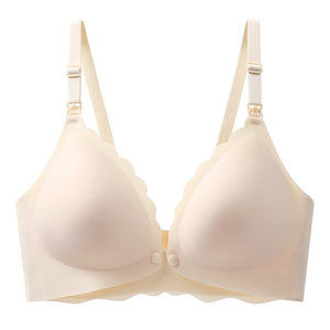 Valianne's Trends Maxine Premium Nursing Bra - Postpartum Bra - Seamless 2-Way Access Bra