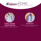 Valianne's Trends Chic Ruffle Tote Bag