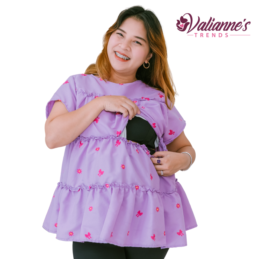 Valianne's Trends - Lucia Nursing Top - Meadow Haven Collection
