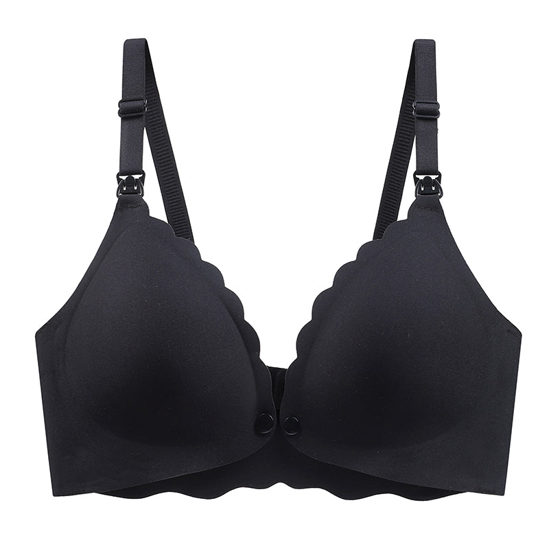 Valianne's Trends Maxine Premium Nursing Bra - Postpartum Bra - Seamless 2-Way Access Bra