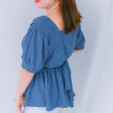 Valianne's Trends Quentin Nursing Blouse - Towelette Fabric - Maternity