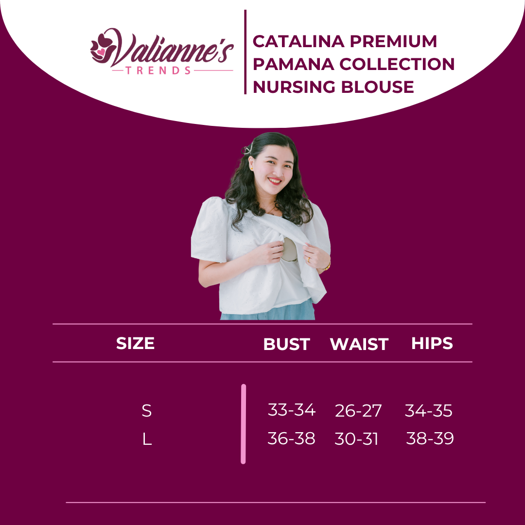 Valianne's Trends - Catalina Nursing Top - Pamana Collection - Breastfeeding - Nursing Wear