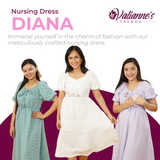 Valianne's Trends Diana Nursing Dress