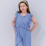 Valianne's Trends Izzie Nursing Jumpshorts - Maternity - Breastfeeding - Postpartum- Eyelet Nursing