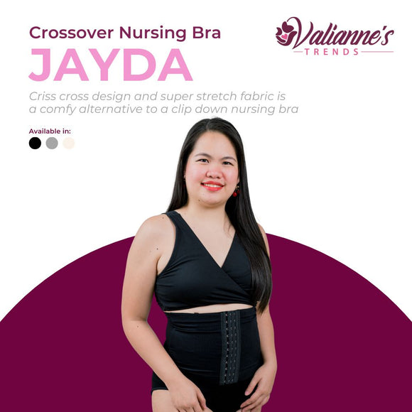 Valianne's Trends Jayda Crossover  Nursing Bra