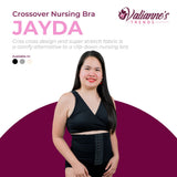 Valianne's Trends Jayda Crossover  Nursing Bra