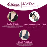 Valianne's Trends Jayda Crossover  Nursing Bra