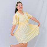 Valianne's Trends Juliet Nursing Dress - Maternity - Breastfeeding - Postpartum- Eyelet Nursing