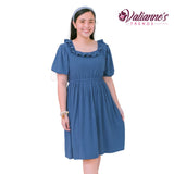 Valianne's Trends Meredith Nursing Dress - Maternity - Plus Size - Breastfeeding - Postpartum