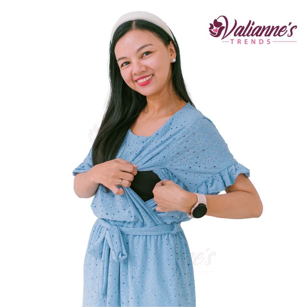 Valianne's Trends Rebecca Nursing Jumpshorts - Maternity - Plus Size - Breastfeeding - Postpartum