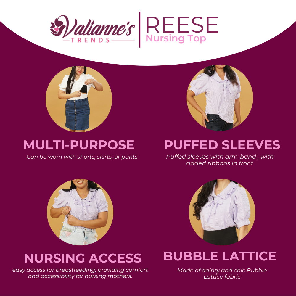 Valianne's Trends Reese Nursing Blouse