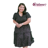 Valianne's Trends - Xena Nursing Dress  - Polka Dot Charm Collection
