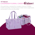 Lavender Floral Mom Essentials Organizer Caddy