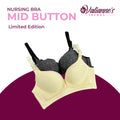 Valianne's Trends Limited Edition Nursing Bra Mid Button Access - Breastfeeding - Maternity