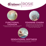Valianne's Trends Rosie Nursing Bra - Postpartum Bra - Laced Nursing Bra