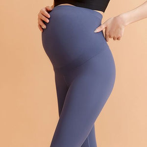 Valianne's Trends Odette Maternity Leggings - Pregnancy Seamless Pants - Mommy Soft and Comfortable