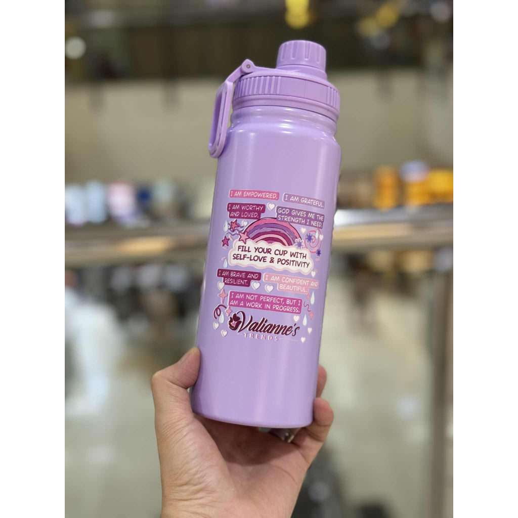 Valianne's Trends Care Tumbler - VT Merch - Double Vacuum - Secure Twist Cap - Breastfeeding