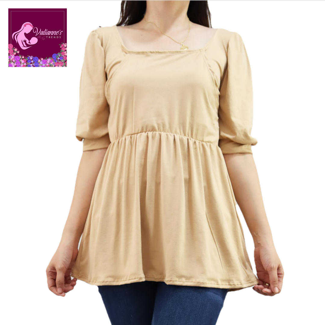Valianne's Trends Jenna Maternity/Nursing Top/Blouse