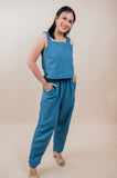Valianne's Trends Nicolette Jump Suit- Breastfeeding - Postpartum - Mommy