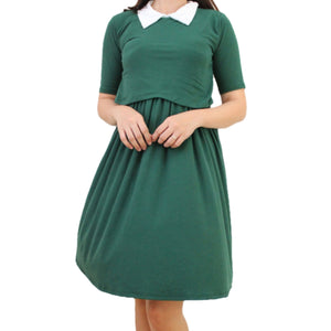 Valianne's Trends - Georgia Collared Nursing Dress