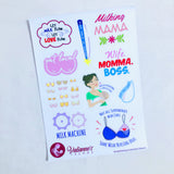 Valianne’s Trends Mom/Breastfeeding Sticker Collection