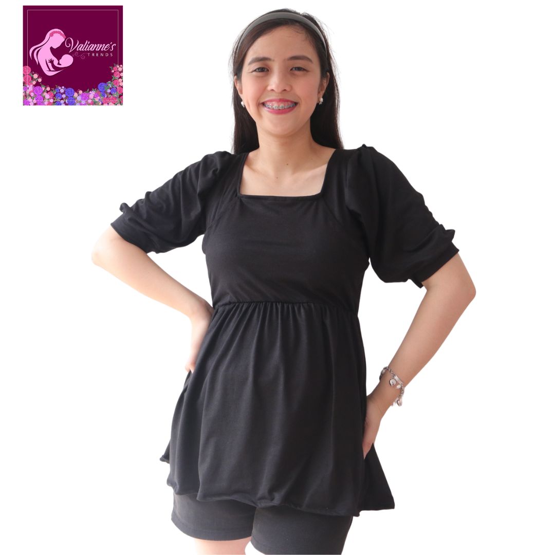 Valianne's Trends Jenna Maternity/Nursing Top/Blouse