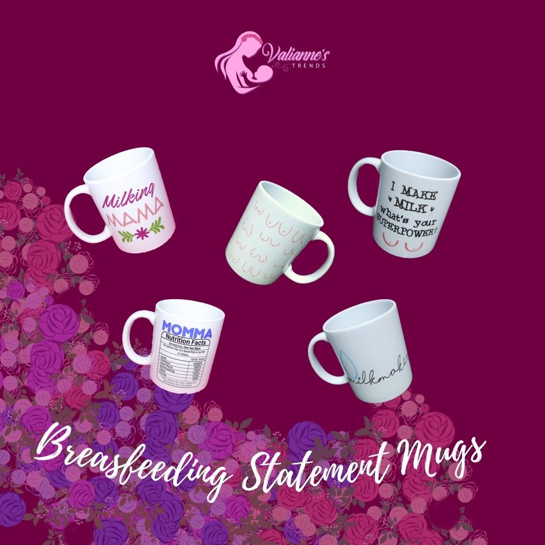 Valianne's Trends - Breastfeeding Statement Mug - Ceramic - Mommy - Lactation