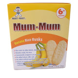 Mum-Mum - All Natural Rice Biscuits for Kids - American Brand  Packs of 6