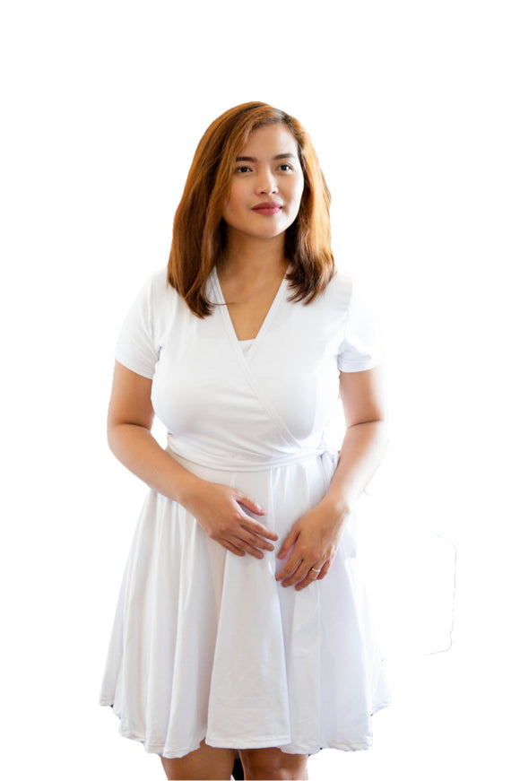 Valianne's Trends - Chloe Maternity / Nursing Dress - Breastfeeding - Postpartum Mommy